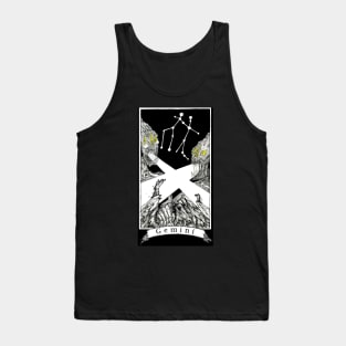 Gemini - The Zodiac Retrograde Tank Top